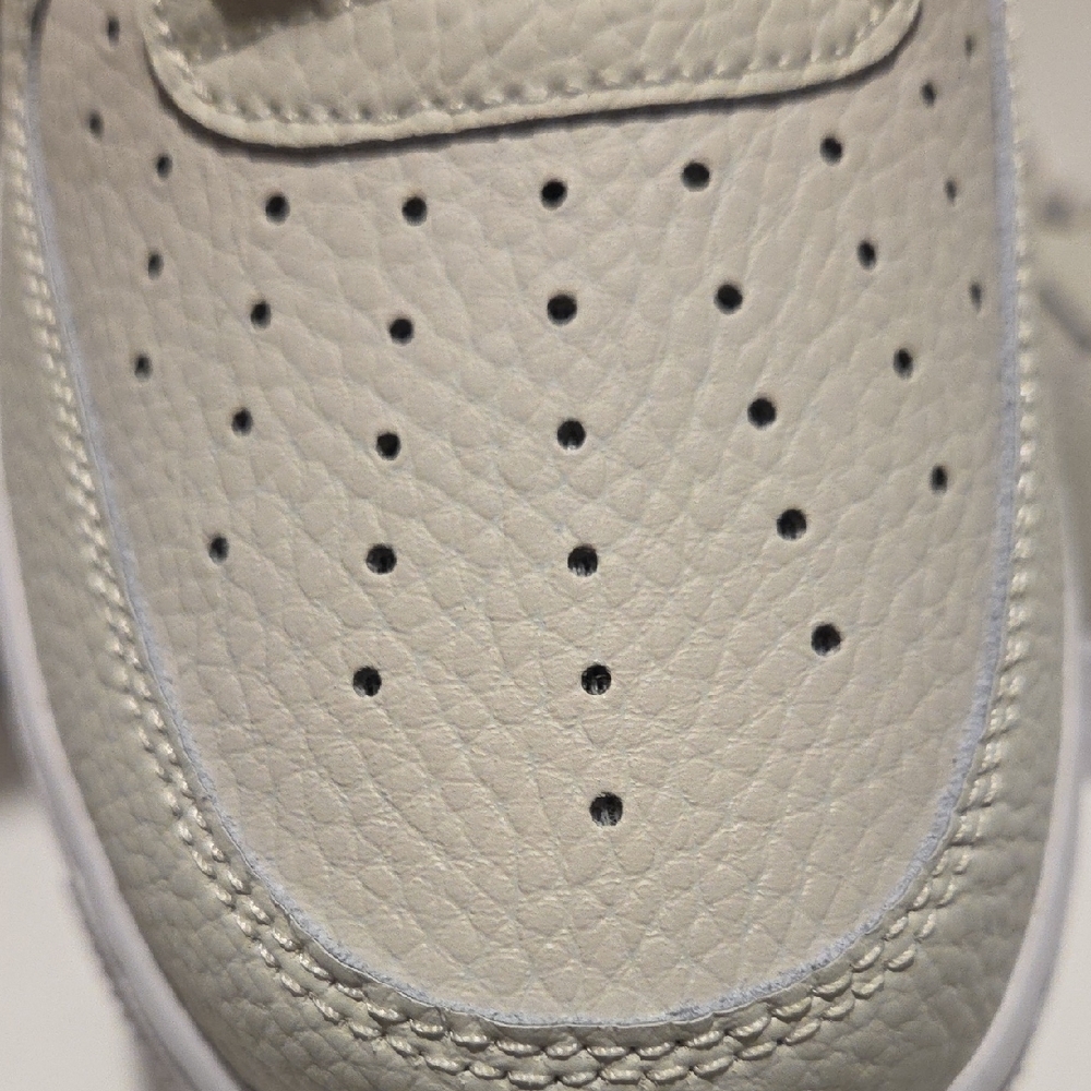 NIKE AIR FORCE 1 '07 MEN's CASUAL SHOE LIGHT BONE - WHITE AUTHENTIC NEW IN BOX - Picture 7 of 9
